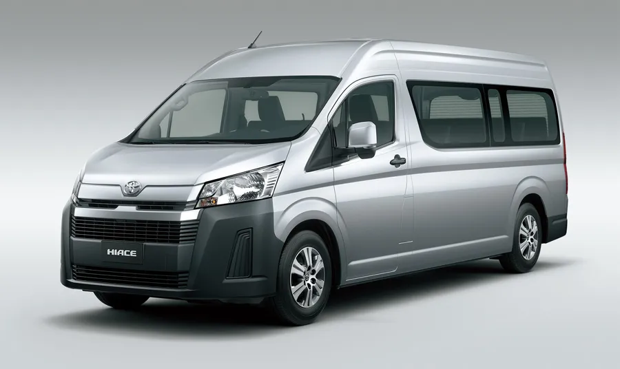 Executive van option for group ferry transfer